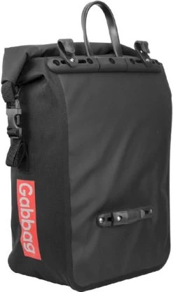 Gabbag Waterdichte Enkele Fietstas - 25 Liter - Zwart -Sport Buitenkamperen 0bbk510 100 04 resultaat