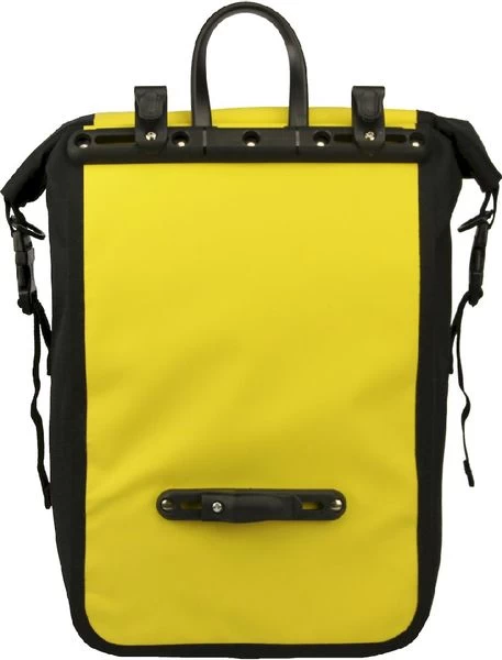 Gabbag Waterdichte Enkele Fietstas - 25 Liter - Geel 6 Gabbag Waterdichte Enkele Fietstas - 25 Liter - Geel - Afbeelding 4