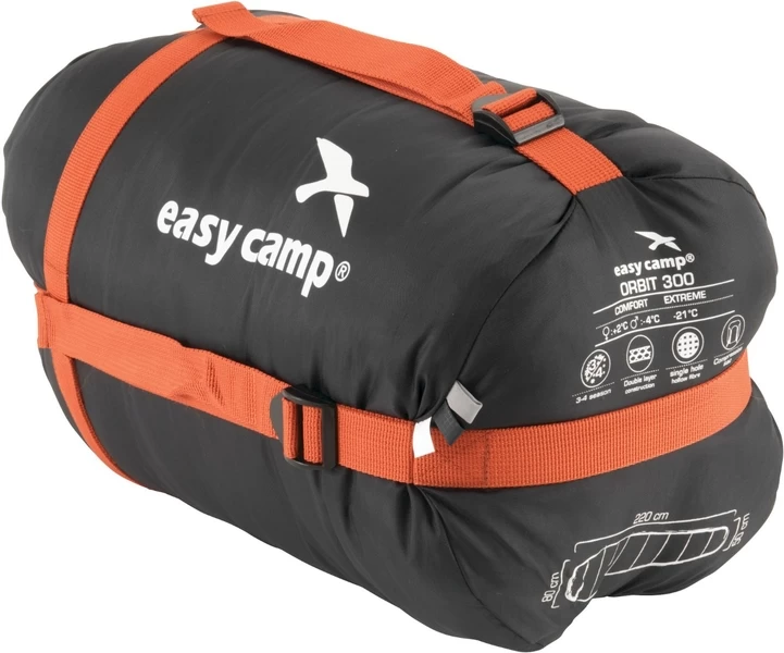 Outwell Easy Camp Orbit 300 Slaapzak - Blauw 9 Outwell Easy Camp Orbit 300 Slaapzak - Blauw - Afbeelding 7