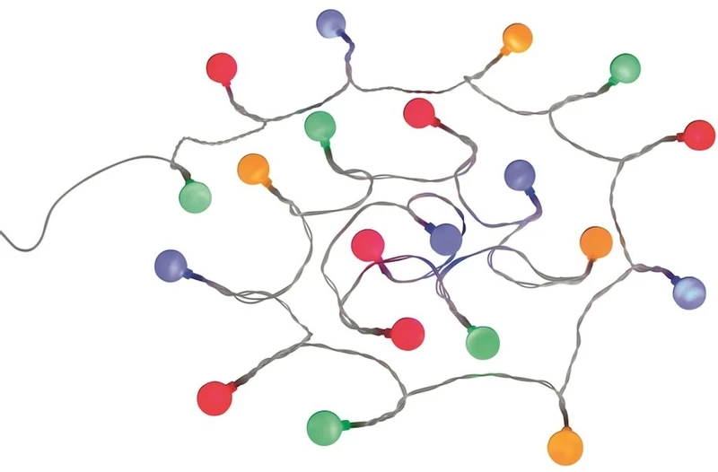Outwell Gamma Lichtsnoer Kleurenmix 20 Lampen - 2 Meter 3 Outwell Gamma Lichtsnoer Kleurenmix 20 Lampen - 2 Meter