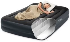 Intex Pillow Rest Raised Luchtbed - Queensize - Ingebouwde Elektrische Pomp -Sport Buitenkamperen 1320 1900 64124 inuse 2023 300