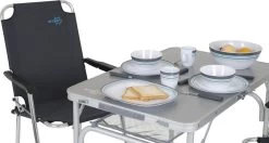 Bo-Camp Premium 90 X 60 Koffermodel Campingtafel - Grijs -Sport Buitenkamperen 1404402 15 resultaat