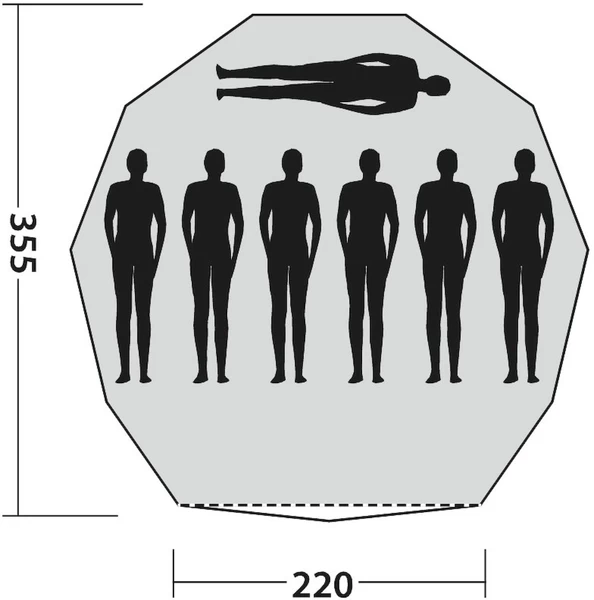 Easy Camp Moonlight Bell Tipi Familietent - 4/7 Persoons 18 Easy Camp Moonlight Bell Tipi Familietent - 4/7 Persoons - Afbeelding 16