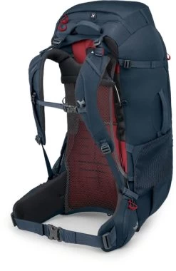 Osprey Farpoint Trek Pack Rugzak - Blauw - 55 Liter -Sport Buitenkamperen 1900 1425 farpointtrekpack55 s22 sideback mutedspaceblue 10003693