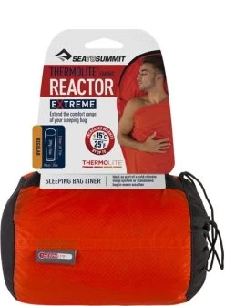 Sea To Summit Reactor Extreme Thermolite Mummymodel Lakenzak - Oranje 9 Sea To Summit Reactor Extreme Thermolite Mummymodel Lakenzak - Oranje -Sport Buitenkamperen 1900 1429 00974419 04