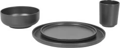 Bo-Camp Patom Melamine Serviesset - 16-delig - Antraciet -Sport Buitenkamperen 486 1200 6181462 03