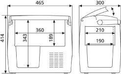 Dometic CoolFreeze CDF 18 Autokoelbox - 18L 13 Dometic CoolFreeze CDF 18 Autokoelbox - 18L -Sport Buitenkamperen 737 1200 900 900 dometic coolfreeze cdf 18 7