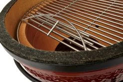 Kamado Joe Junior Barbecue -Sport Buitenkamperen 800 1200 kamadojoejr grillgrateheatdeflectorstand3 cmyk