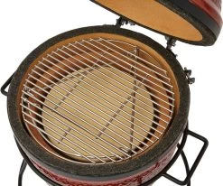 Kamado Joe Junior Barbecue -Sport Buitenkamperen 900 1081 kamadojoejr grillgrateheatdeflector cmyk
