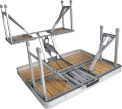 Bo-Camp 136 X 85 Inklapbare Picknicktafel - Bamboe -Sport Buitenkamperen 900 1350 1404800 06