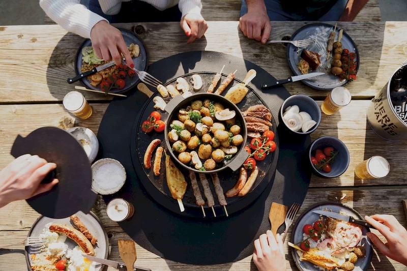 OFYR Tabl'O Placemat Zwart 4 OFYR Tabl'O Placemat Zwart - Afbeelding 2