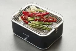 Barbecook Carlo Houtskool Tafelbarbecue - Grijs -Sport Buitenkamperen 900 1350 bc cha 1015 sf 01 hr