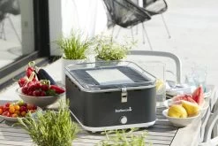 Barbecook Carlo Houtskool Tafelbarbecue - Grijs -Sport Buitenkamperen 900 1350 zwart