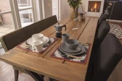 Bo-Camp Stone Melamine Serviesset - 16-delig - Grijs 11 Bo-Camp Stone Melamine Serviesset - 16-delig - Grijs -Sport Buitenkamperen 900 1358 6181375 13