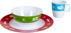 Bo-Camp Happy Camp Melamine Serviesset - 12-delig -Sport Buitenkamperen 900 1358 6181380 02