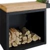 OFYR Butcher Block Storage 90 Black - Teak Wood 1 OFYR Butcher Block Storage 90 Black - Teak Wood -Sport Buitenkamperen 900 753 butcher block storage 90 black tw