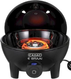 CADAC E-Braai Elektrische Barbecue - Zwart 20 CADAC E-Braai Elektrische Barbecue - Zwart -Sport Buitenkamperen 900 764 5840 20 04 e braai 40 16