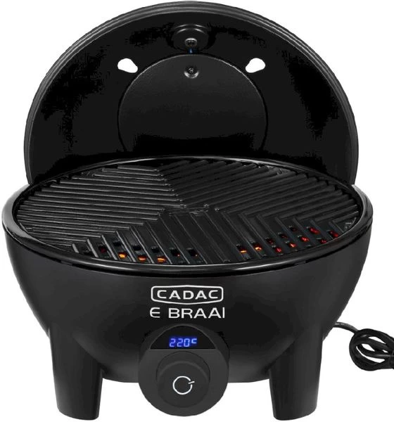 CADAC E-Braai Elektrische Barbecue - Zwart 4 CADAC E-Braai Elektrische Barbecue - Zwart - Afbeelding 2