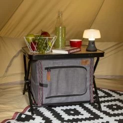 Bo-Camp Sirius Tafellamp Met Kap - Antraciet -Sport Buitenkamperen 900 901 5818822 03