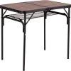 Bo-Camp Industrial Decatur 90 X 60 Campingtafel - Zwart/houtlook 1 Bo-Camp Industrial Decatur 90 X 60 Campingtafel - Zwart/houtlook -Sport Buitenkamperen 900 908 1404200