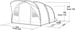 Easy Camp Edendale 600 Tunneltent 6 Persoons - Grijs -Sport Buitenkamperen 914 1900 9d019c6f 67fc 49f9 badf ca91c01ba29a 1280x960