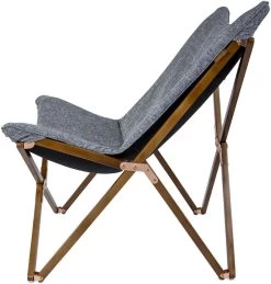 Bo-Camp Urban Outdoor Bloomsbury Vlinderstoel - Grijs - M -Sport Buitenkamperen 942 900 1200369 4