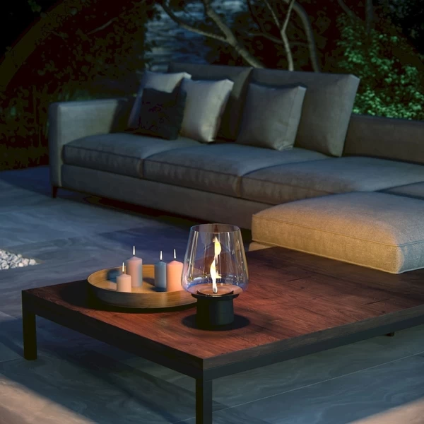 Tenderflame Amaryllis 25 Tafelhaard - Zwart 4 Tenderflame Amaryllis 25 Tafelhaard - Zwart - Afbeelding 2