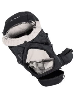 Vaude Asymmetric Rugzak - 52 + 8 Liter - Zwart - Dames -Sport Buitenkamperen as4