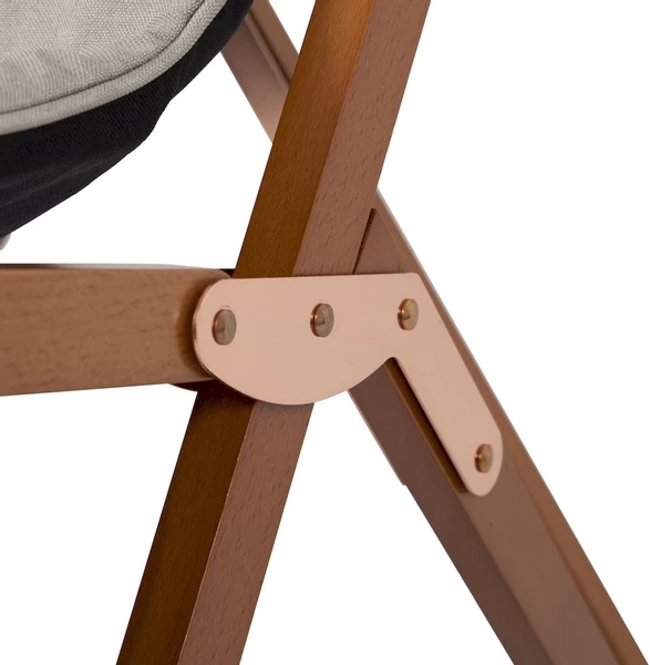 Bo-Camp Urban Outdoor Bloomsbury Vlinderstoel - Beige - M 8 Bo-Camp Urban Outdoor Bloomsbury Vlinderstoel - Beige - M - Afbeelding 6