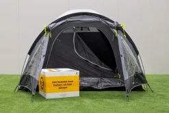 Kampa Brighton Grey 3 Tunneltent - 3 Persoons 12 Kampa Brighton Grey 3 Tunneltent - 3 Persoons -Sport Buitenkamperen brightongrey3 3