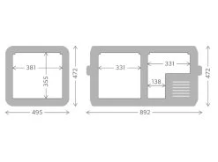 Dometic CFX3 75 Beschermhoes -Sport Buitenkamperen cfx3 75