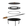 OFYR XL Grill Accessories Set Pro 6-delig -Sport Buitenkamperen oa xl set pro