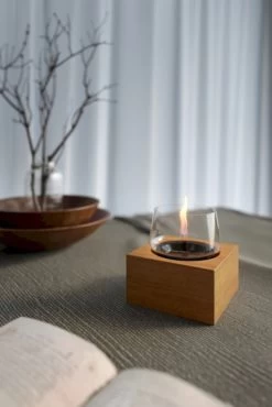 Tenderflame Poppy 14 Tafelhaard - Naturel -Sport Buitenkamperen poppy 14 oak natural sfeer op maat 3 1