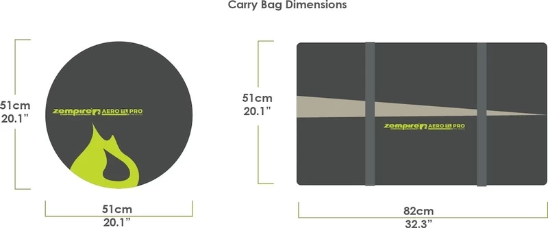 Zempire Aero TL Pro Opblaasbare Tent - 5 Persoons 22 Zempire Aero TL Pro Opblaasbare Tent - 5 Persoons - Afbeelding 20