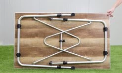 Dometic Zero Light Oak Large Campingtafel - 120 X 70 Cm -Sport Buitenkamperen zerolightoaklarge